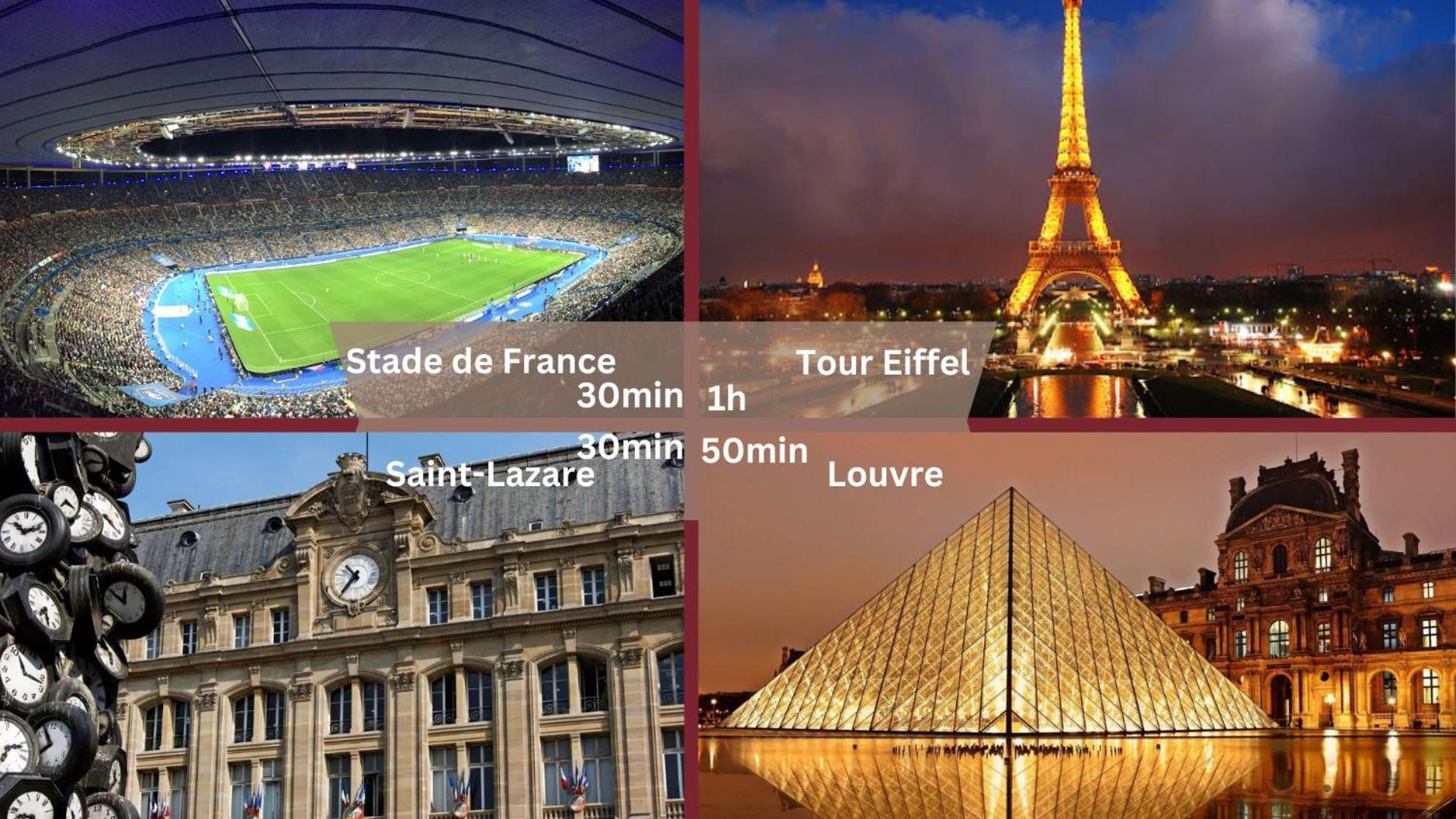 Destiny Appart' Paris -Beauvais-Orly- Podcasts- Stade De France Stains Esterno foto
